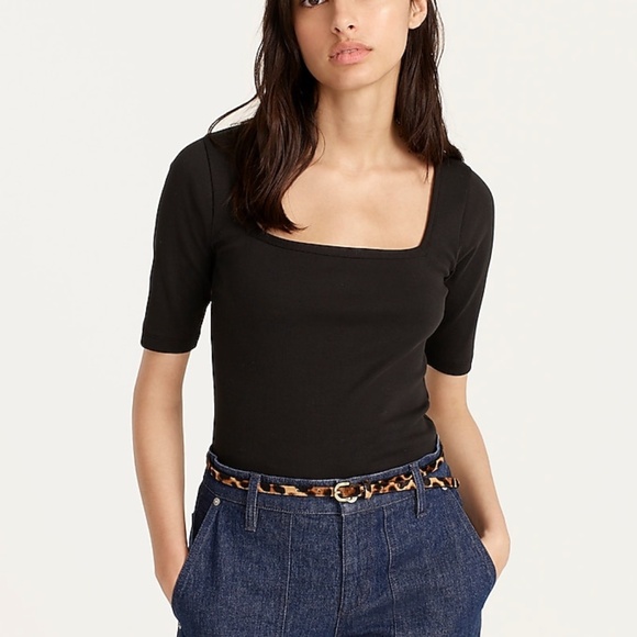 JCrew Skinny Calf Hair Belt in Leopard - Picture 2 of 3